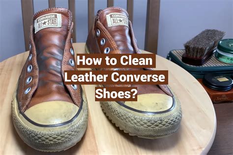 how to clean leather vans.